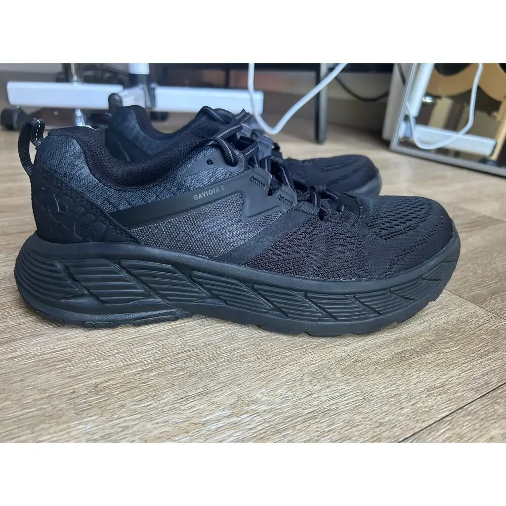 Hoka One One Gaviota 2 stability running shoes Black/Dark Shadow active Gorpcore